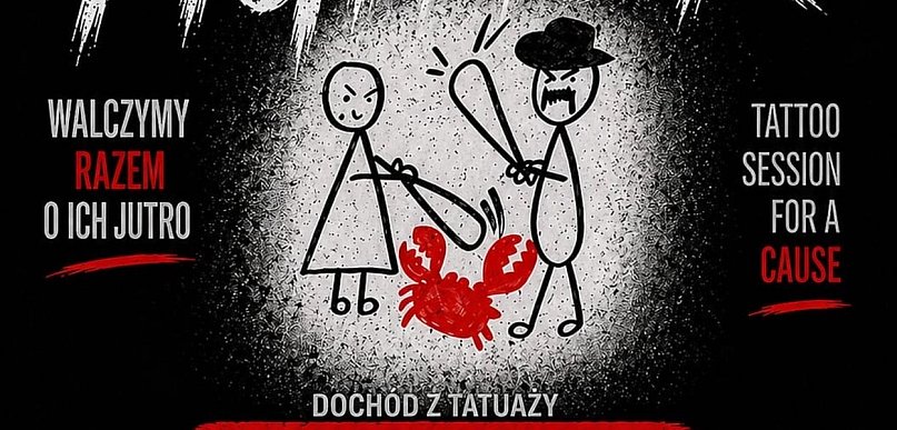 Tatuaż w dobrej sprawie. Brodnickie studio dołącza do ogólnopolskiej akcji