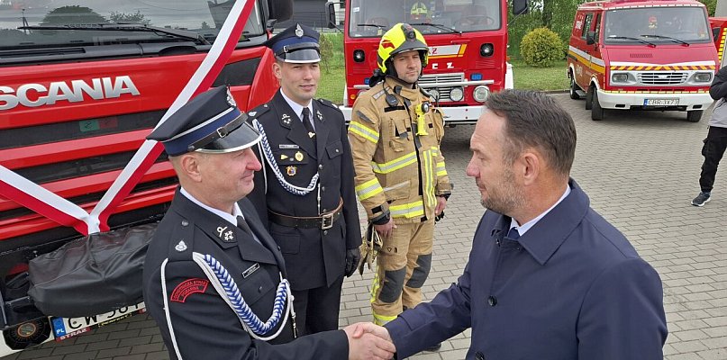 Rośnie siła bojowa strażaków ochotników spod Brodnicy!