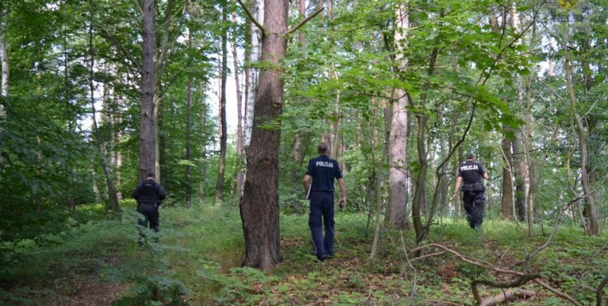 W Brodnicy działali także funkcjonariusze Oddziału Prewencji Policji w Bydgoszczy oraz policjanci z psami tropiącymi. Foto ilustracyjne Fot. Policja