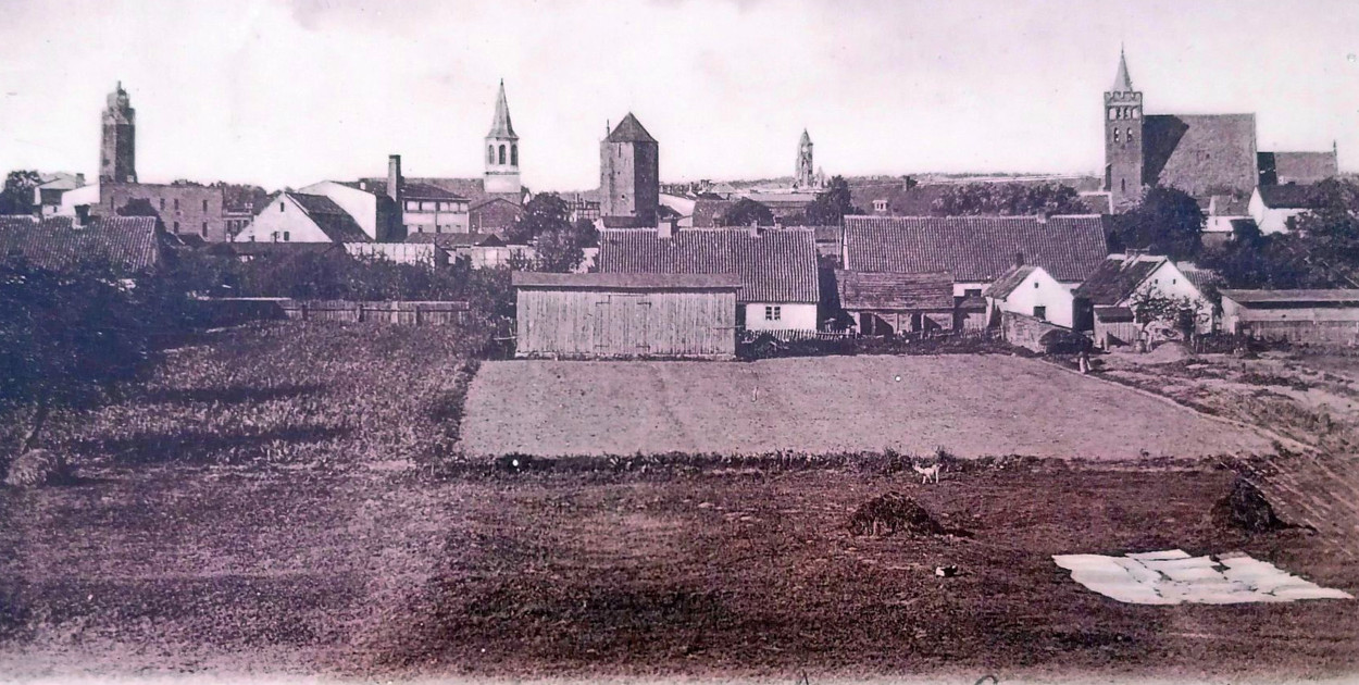 Widokówka, ze zbiorów Marcina Perlińskiego, wysłana z Brodnicy do Grudziądza 18 czerwca 1901 roku