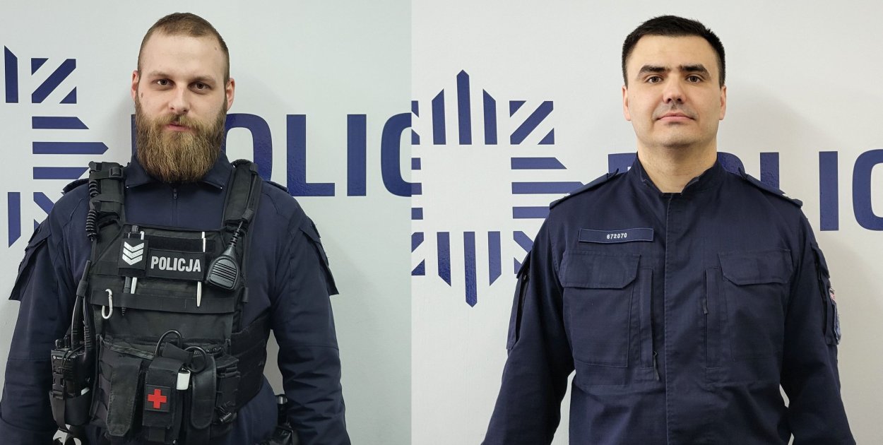 Brodniccy policjanci uratowali życie kobiety