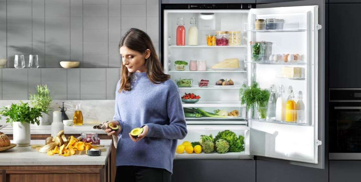 Utrzymaj naturalną świeżość produktów na dłużej dzięki lodówce Electrolux